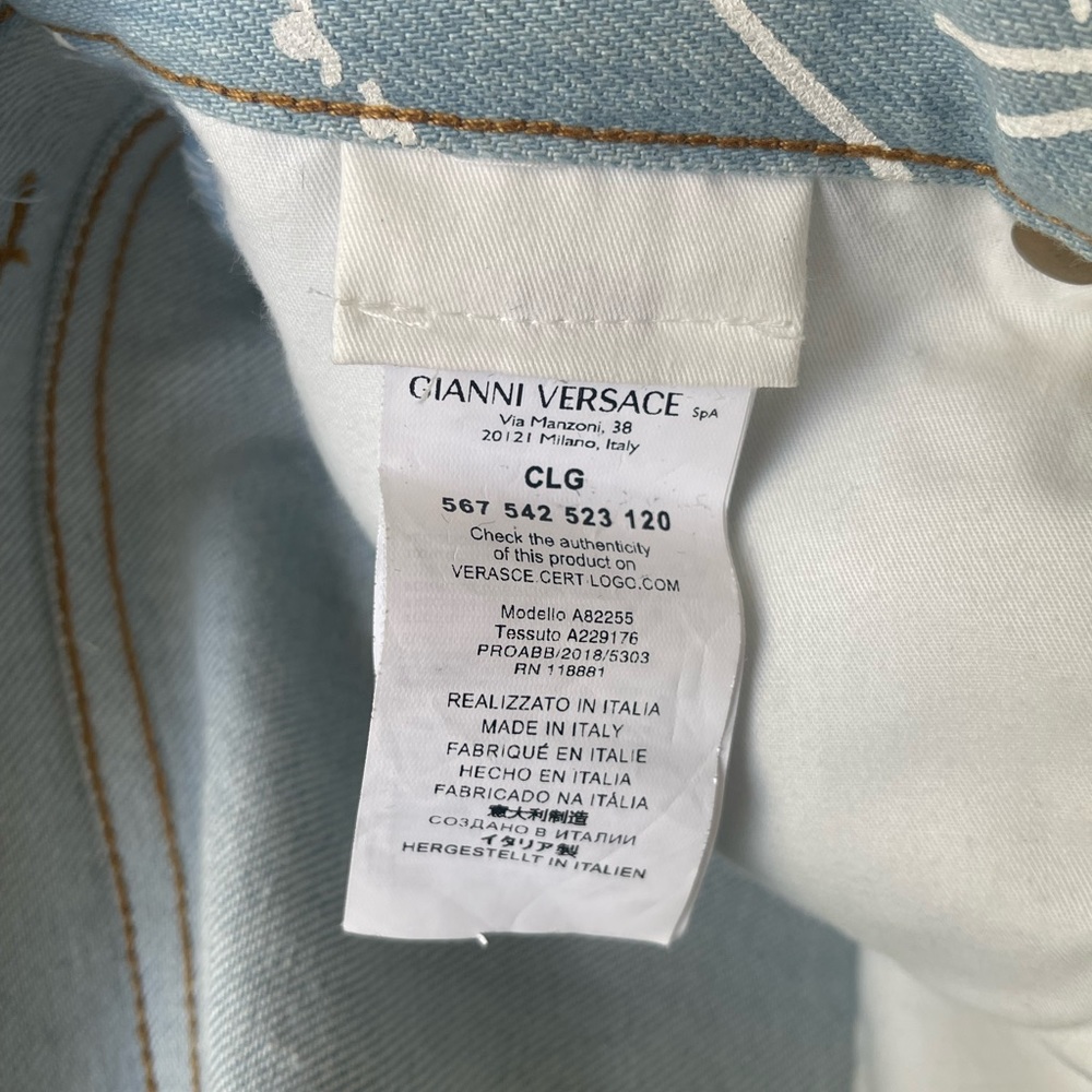 VERSACE denim jacket - Picture 9 of 9